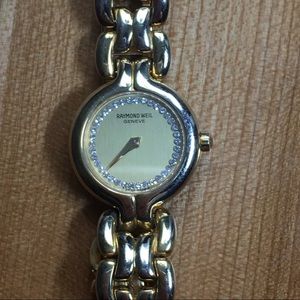 💕Raymond Weil Watch with Crystals